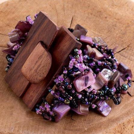 Bali Queen - Shelly Big Buck Bracelet