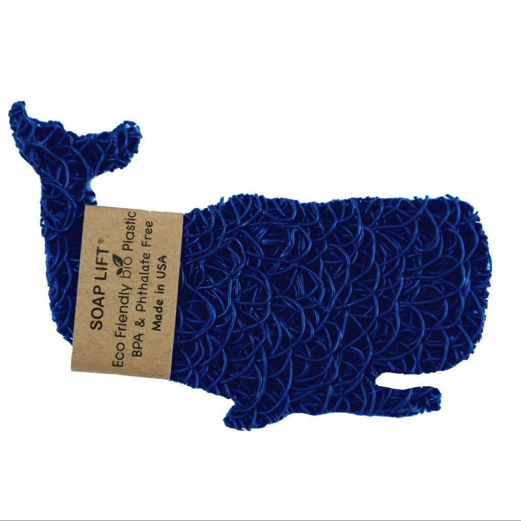 Soap Lift - Whale Soap Lift Soap Saver - Royal Blue