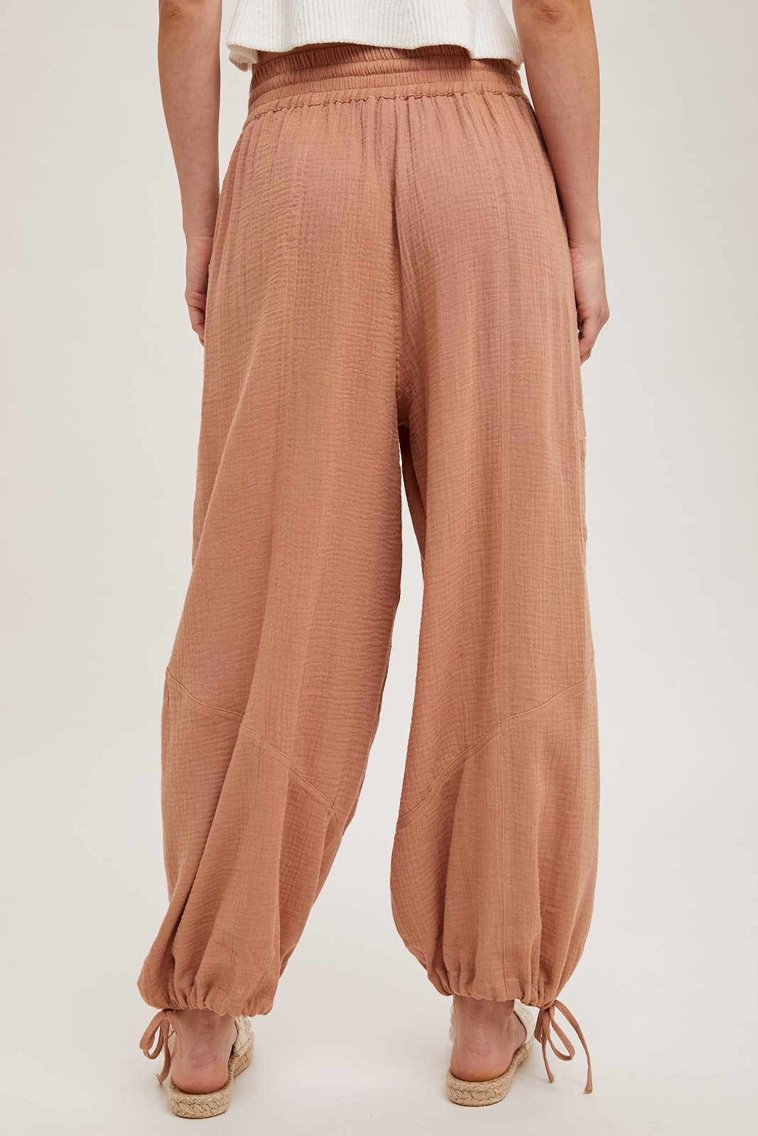 Bluivy - JOGGER HAREM DRAWSTRING PANTS