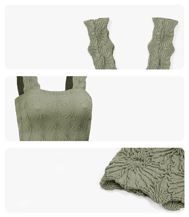 Hope & Sunshine - Jacquard Knit Tank Top