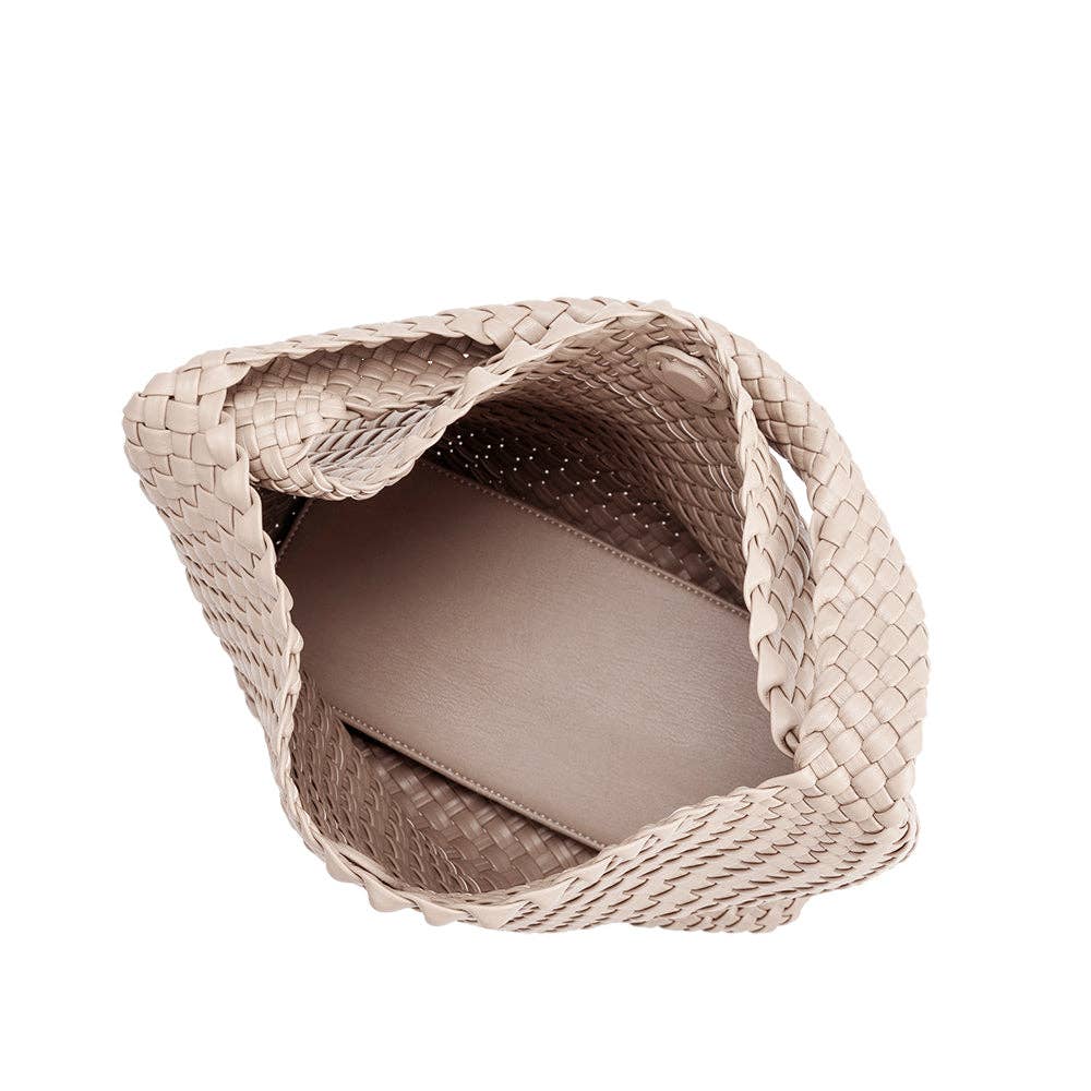 Melie Bianco - Johanna Ivory Large Vegan Shoulder Bag