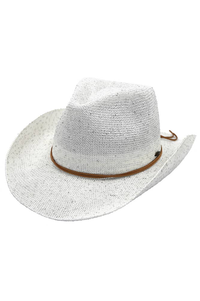 Hana - C.C Sequin Cowboy Hat