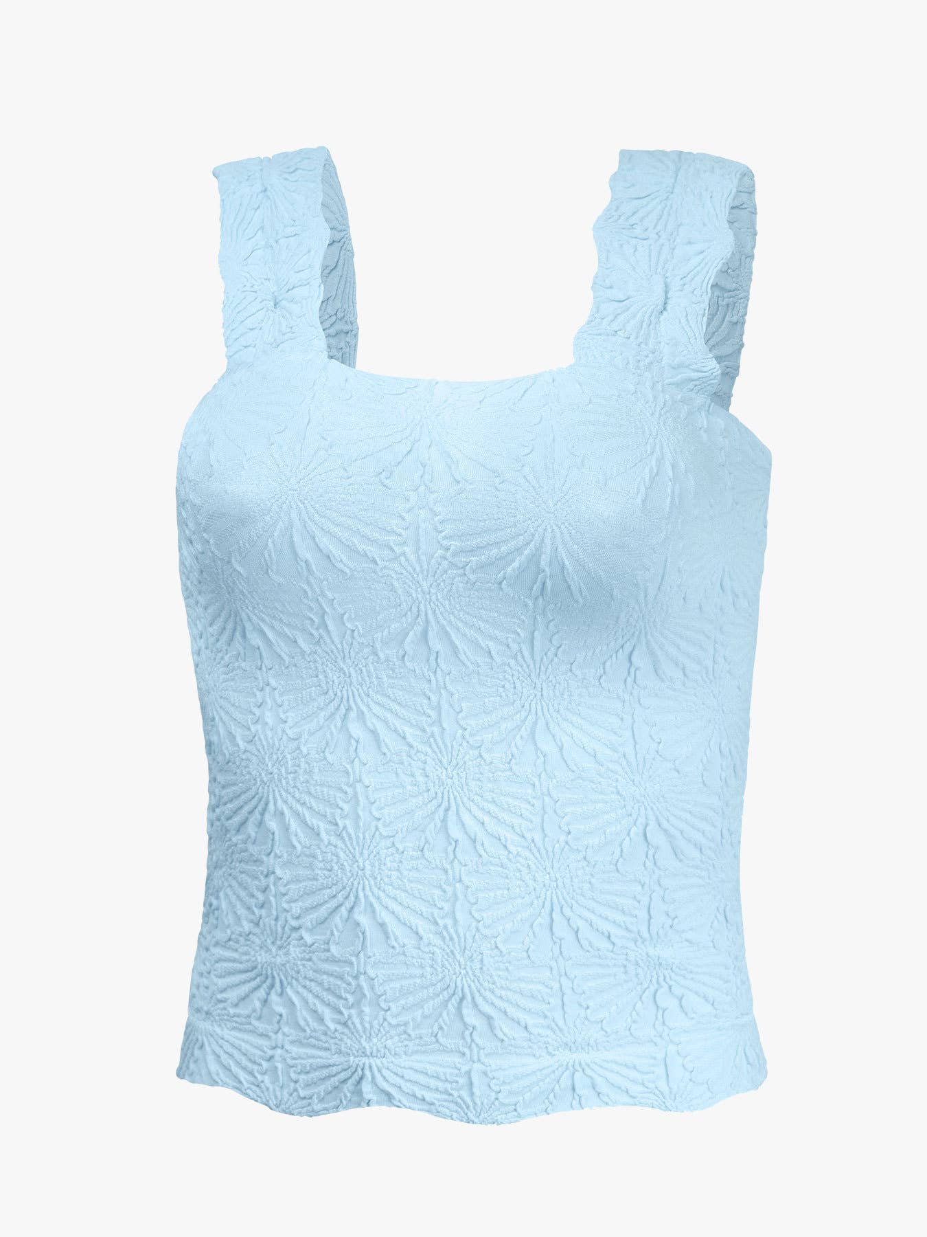 Hope & Sunshine - Jacquard Knit Tank Top