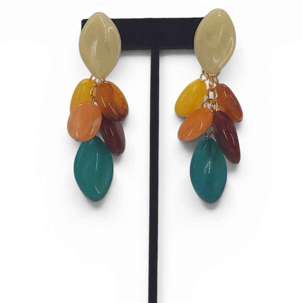 Bijoux Envie Statement Jewelry - Western Boho Beaded Earrings | Handmade Statement Jewelry