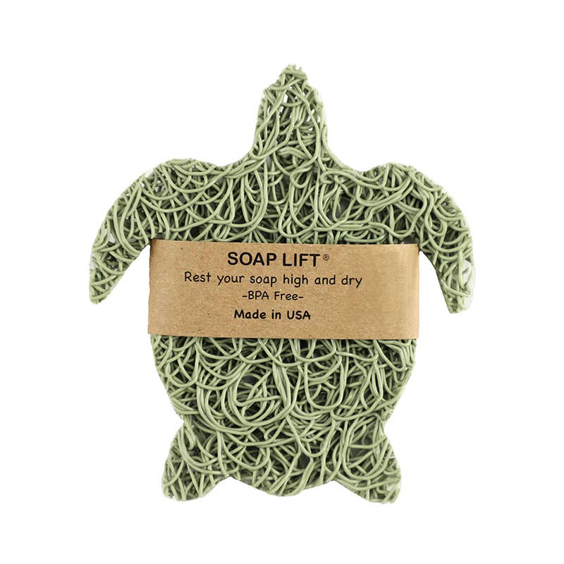 Soap Lift - Sea Turtle Soap Lift Soap Saver - Sage