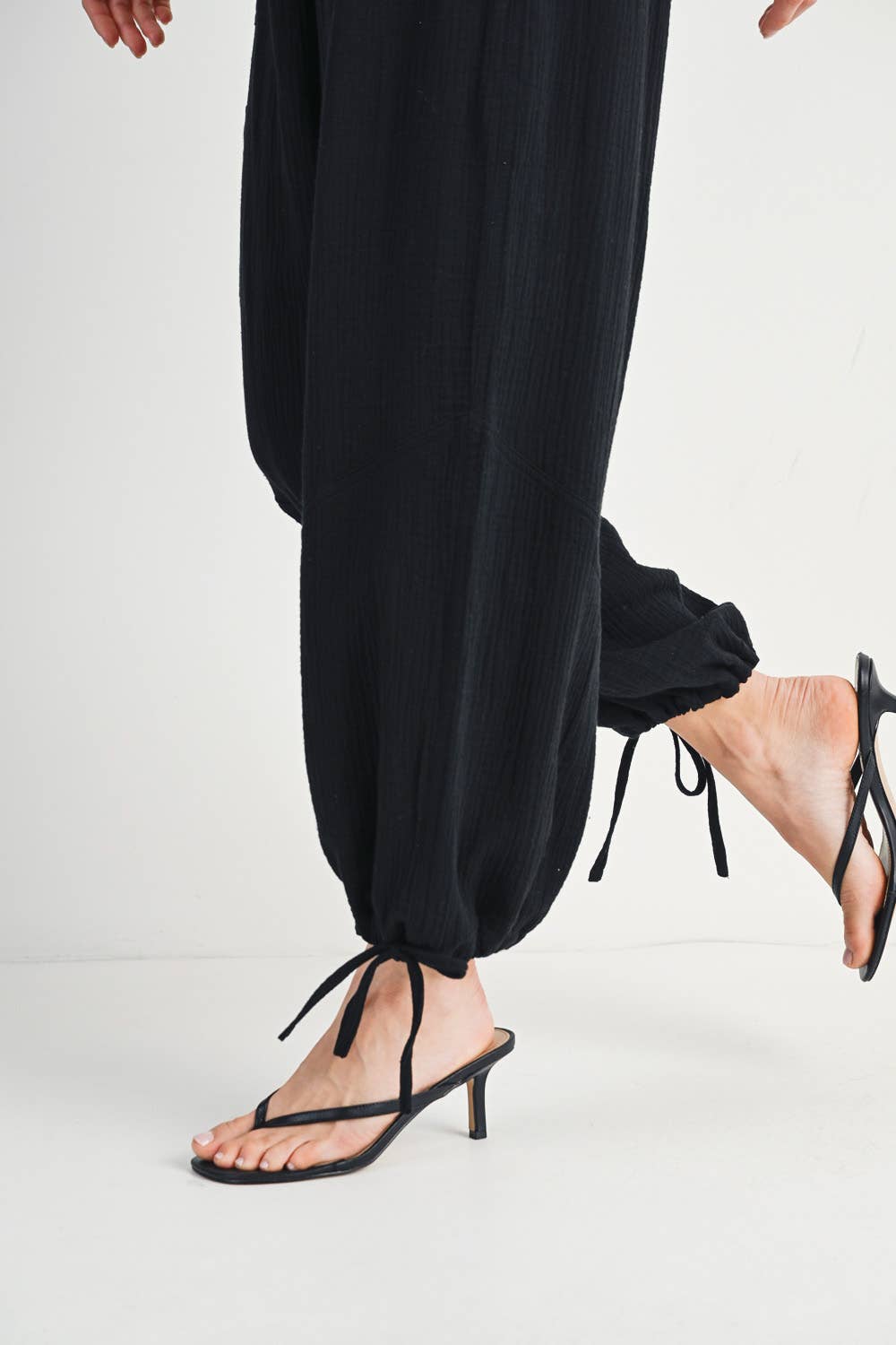 Bluivy - JOGGER HAREM DRAWSTRING PANTS
