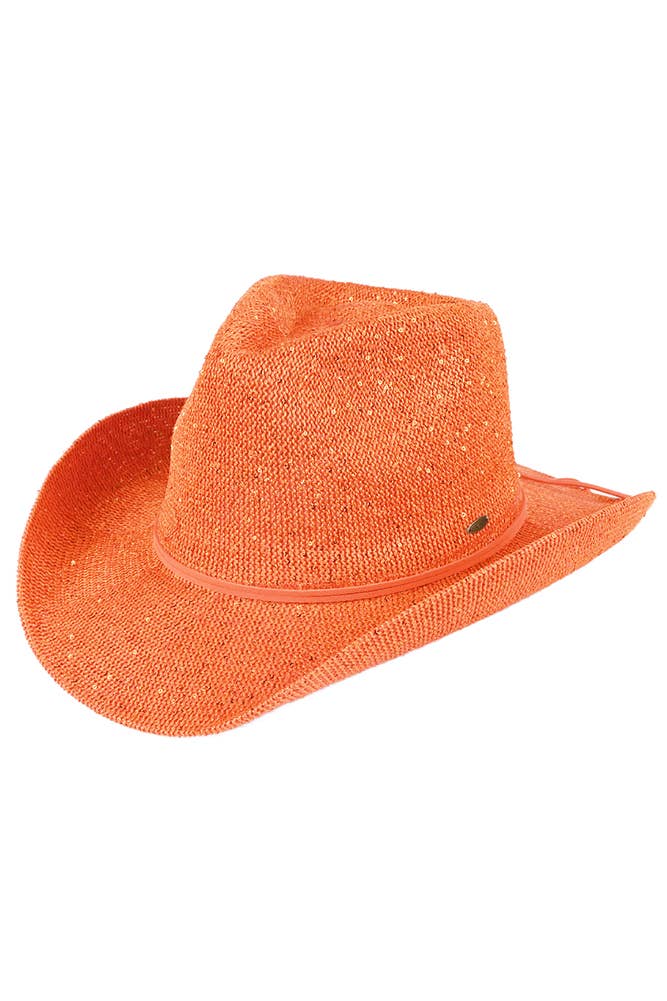 Hana - C.C Sequin Cowboy Hat