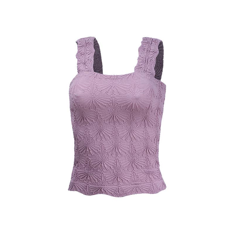 Hope & Sunshine - Jacquard Knit Tank Top