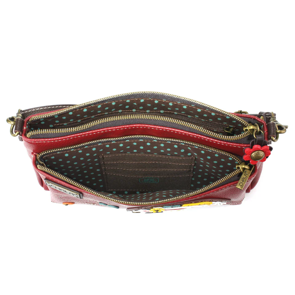 Chala Burgundy Bus Cross body