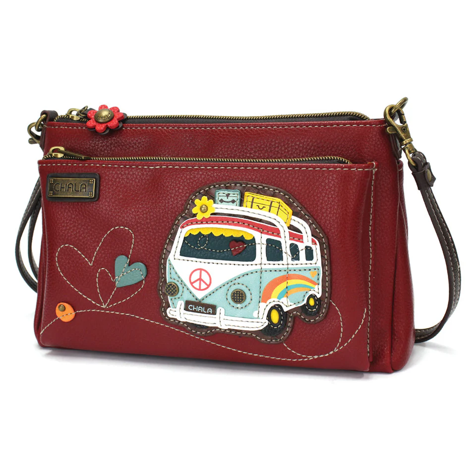 Chala Burgundy Bus Cross body