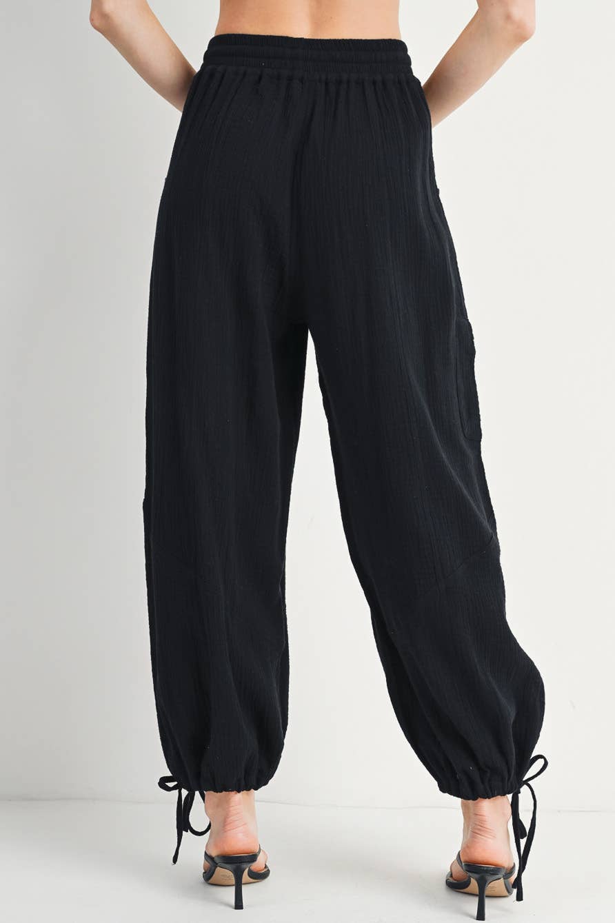 Bluivy - JOGGER HAREM DRAWSTRING PANTS