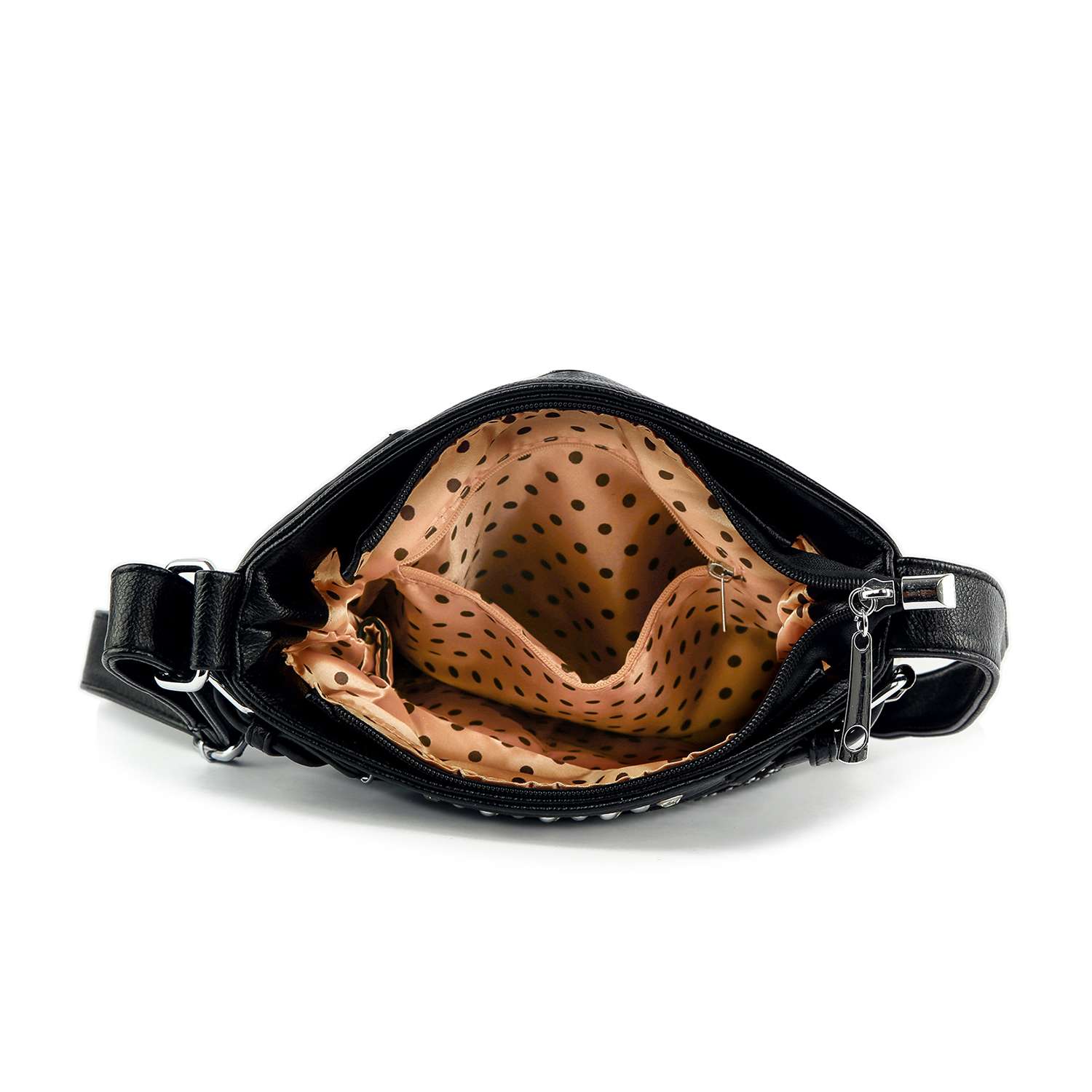 Handbag Express - Decorative Rhinestone Crossbody Sling