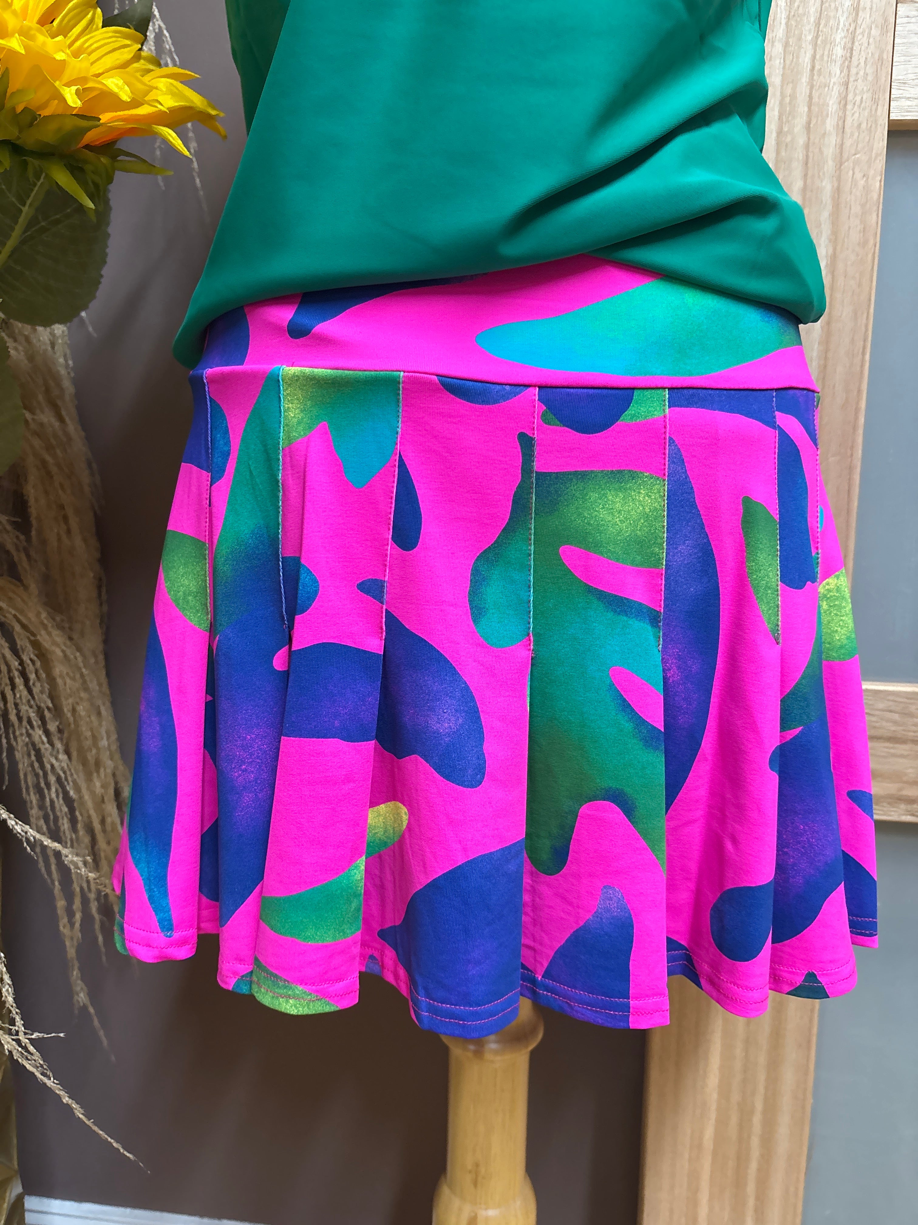 Aryeh- Pleated Skort