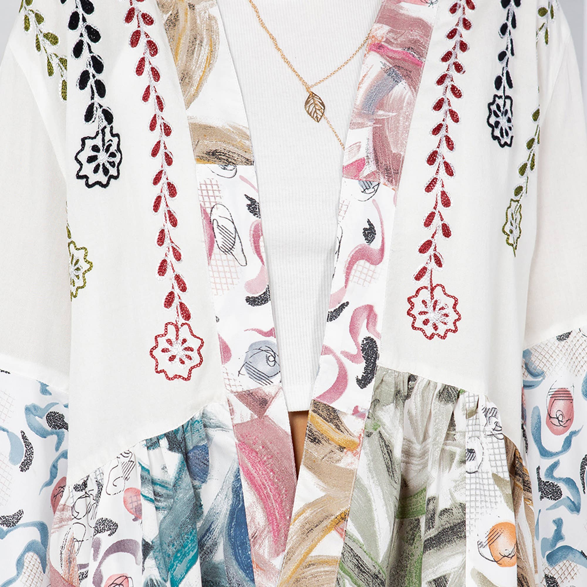 Denim & Dreams: The Patchwork Kimono Shrug