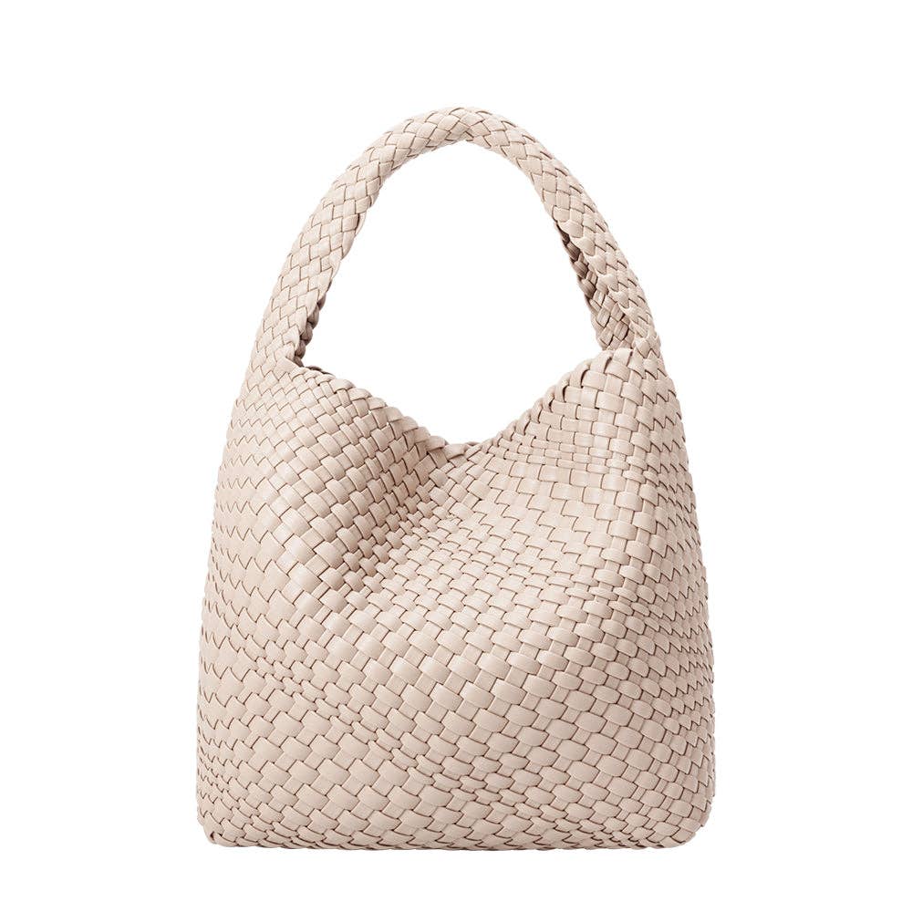 Melie Bianco - Johanna Ivory Large Vegan Shoulder Bag