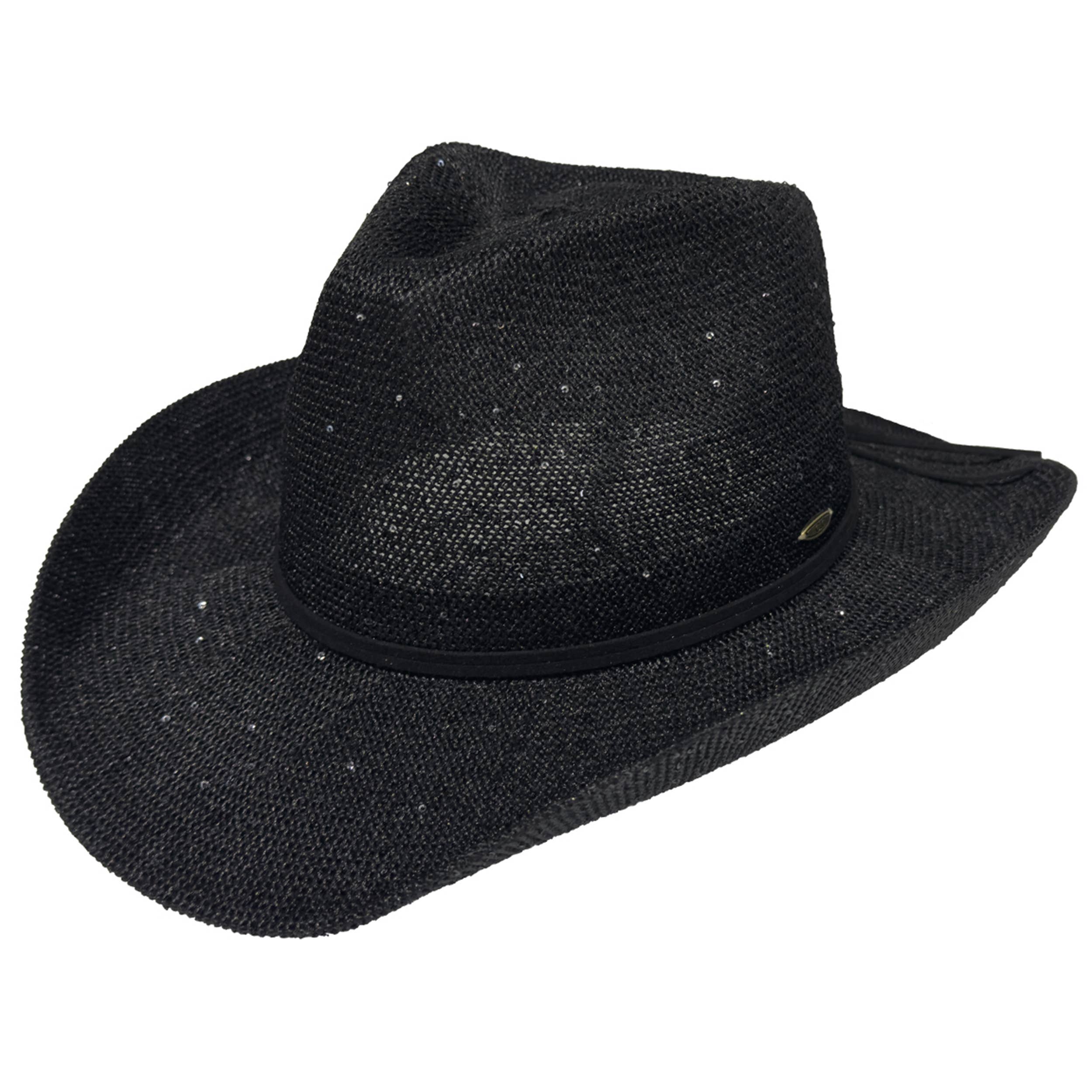 Hana - C.C Sequin Cowboy Hat