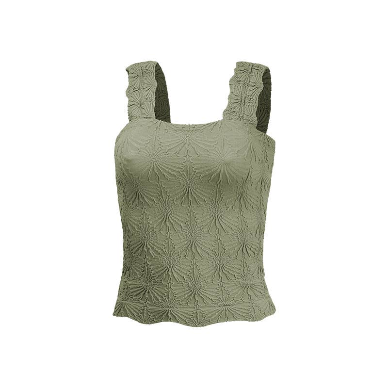 Hope & Sunshine - Jacquard Knit Tank Top