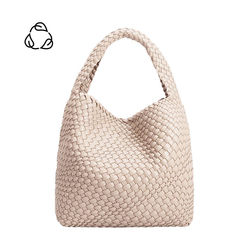 Melie Bianco - Johanna Ivory Large Vegan Shoulder Bag