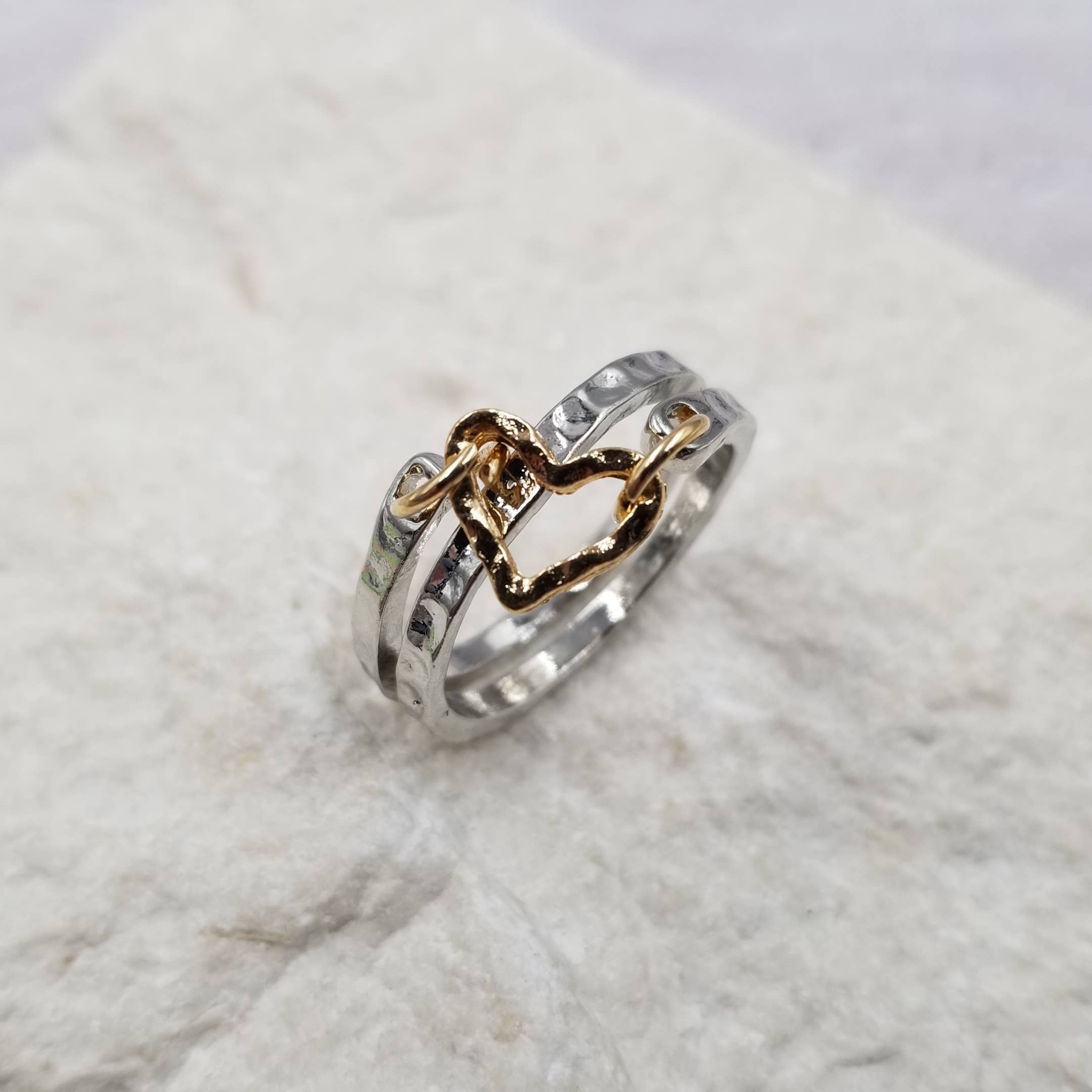 Treasure Wholesale - Double Heart - Valentine&