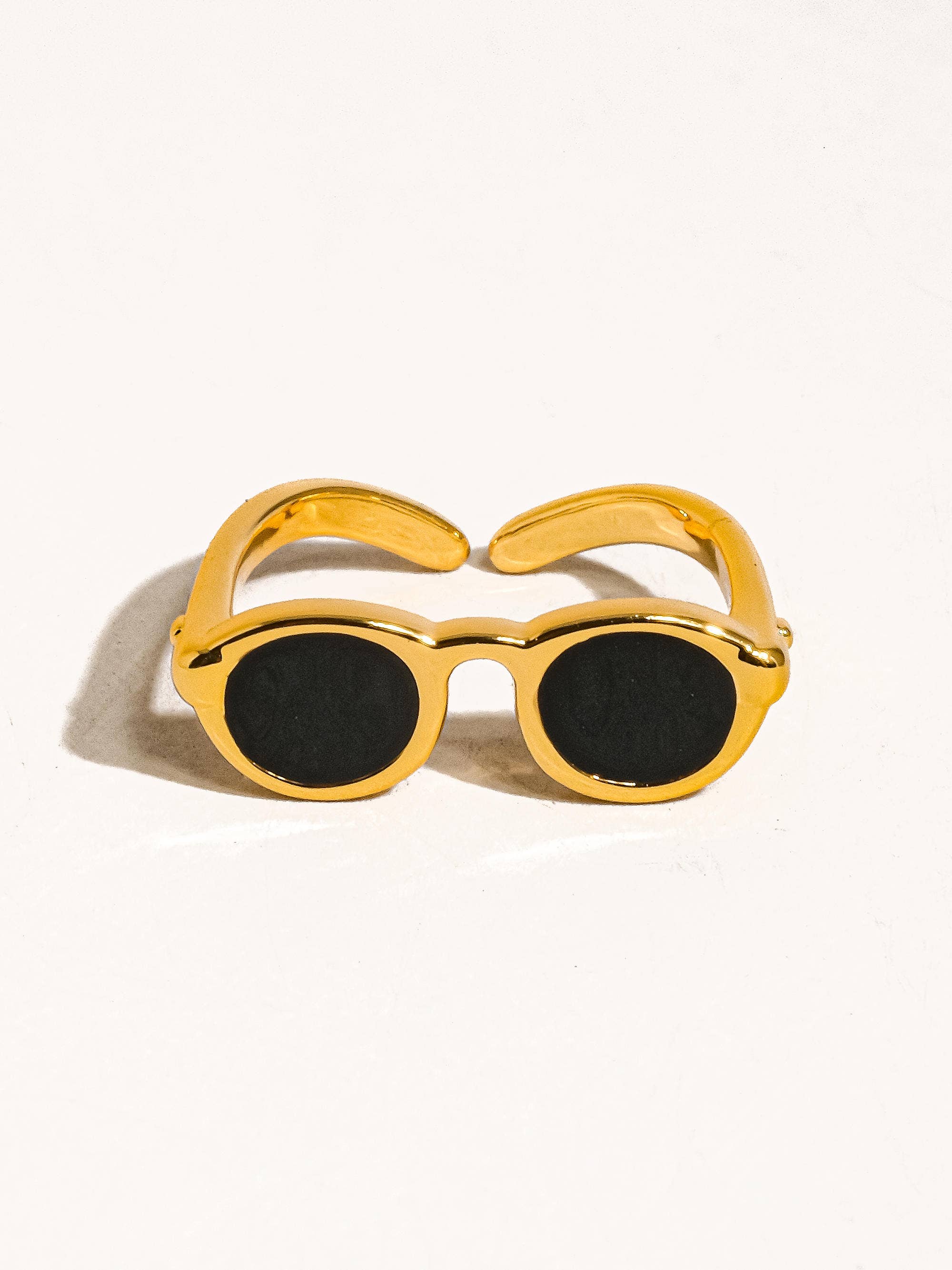 Flânerie by MAIQ - Dean 18K Gold Sunglasses Adjustable Ring