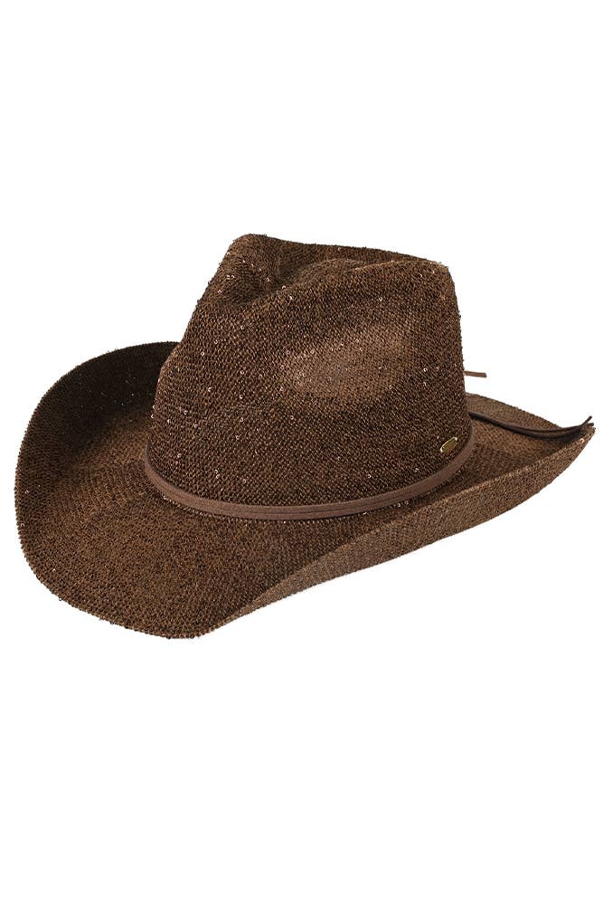 Hana - C.C Sequin Cowboy Hat