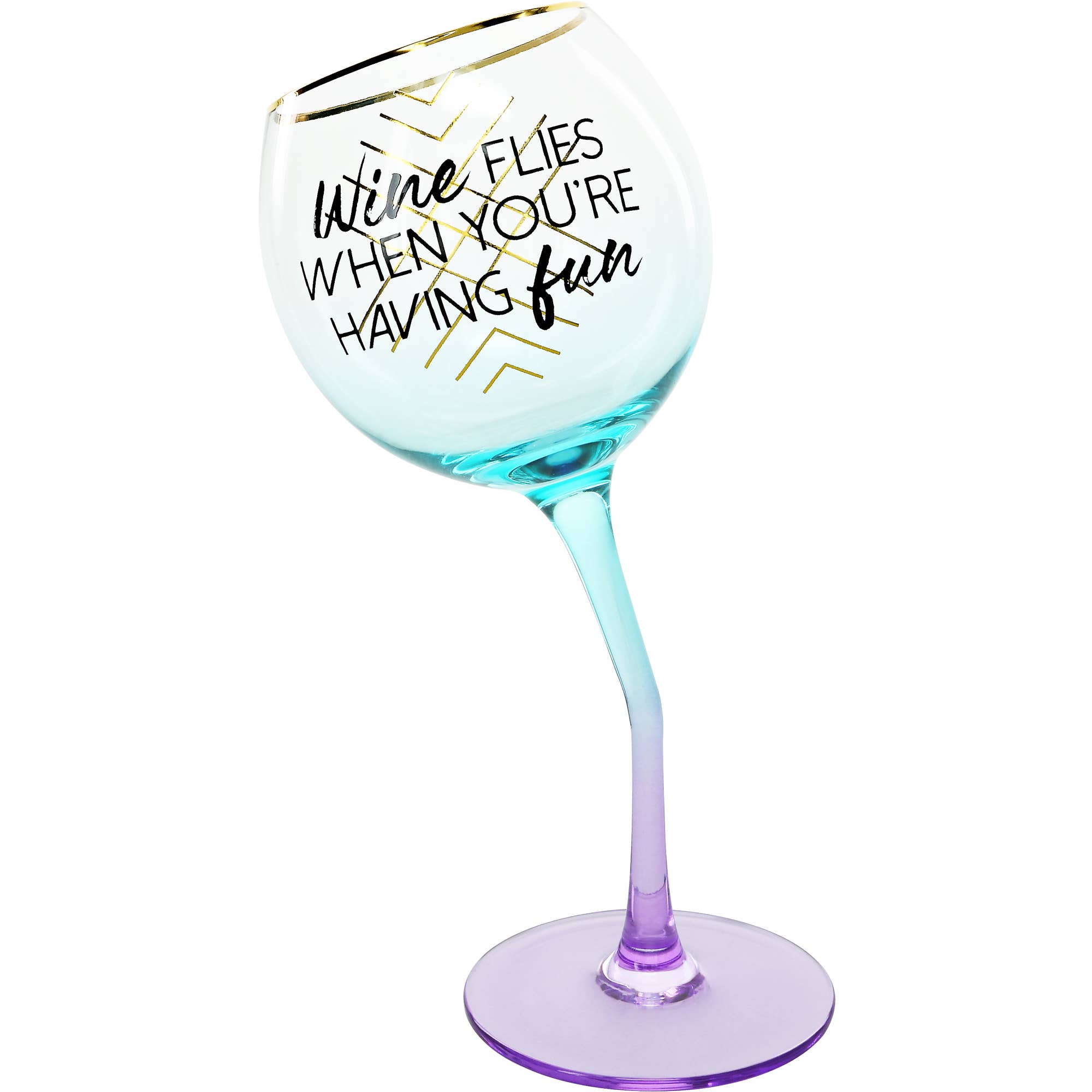 Wine Flies - 11 oz Tipsy Stemmed Wine Glass
