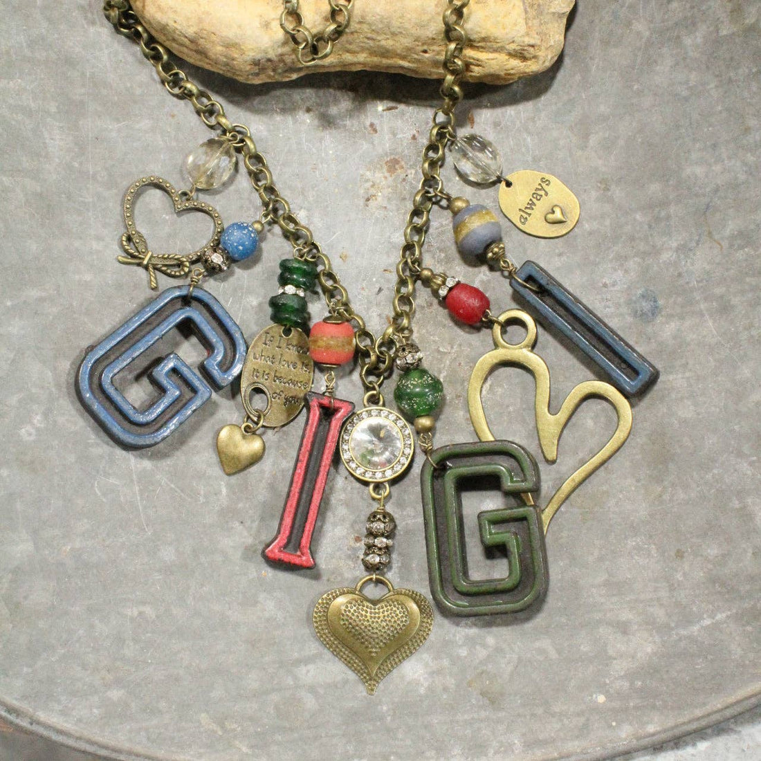 The Primitive Peddler, Inc. - GIGI Is My Go To:) Charmed Necklace