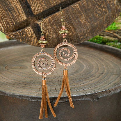 The Sweetpea Boutique - Bohemian Style Vintage Brown Earrings (20 pair to choose from)