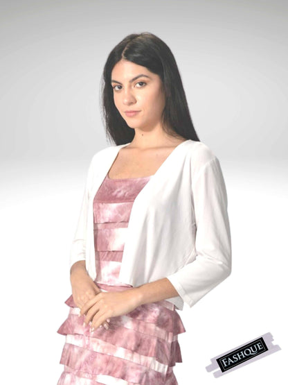 Fashque Designs - Bolero with 3/4 Sleeves - T360