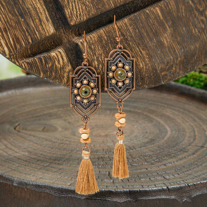 The Sweetpea Boutique - Bohemian Style Vintage Brown Earrings (20 pair to choose from)
