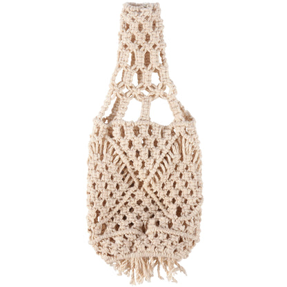 MACRAME WINE BOTTLE COVER