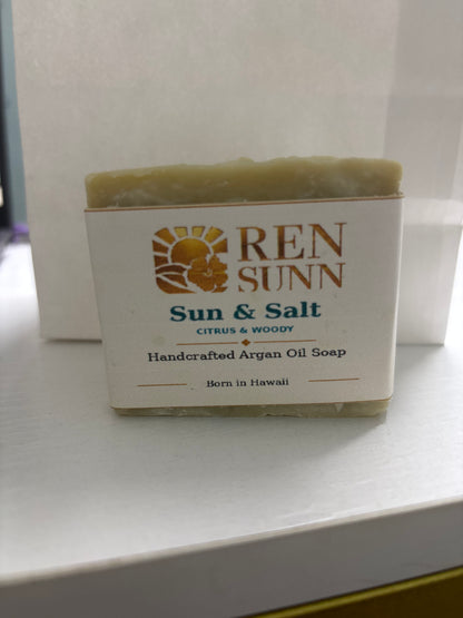 RenSunn Organic, Vegan, 100% Argan Oil Soap and Shampoo Bar