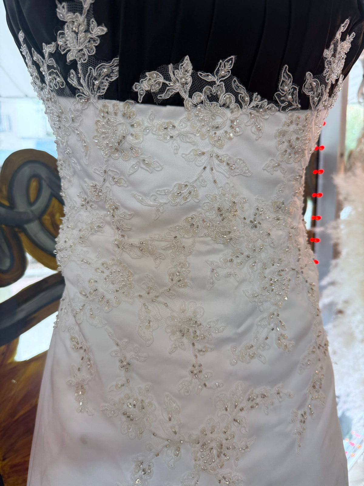 Forever Yours- Black and White Bridal Gown