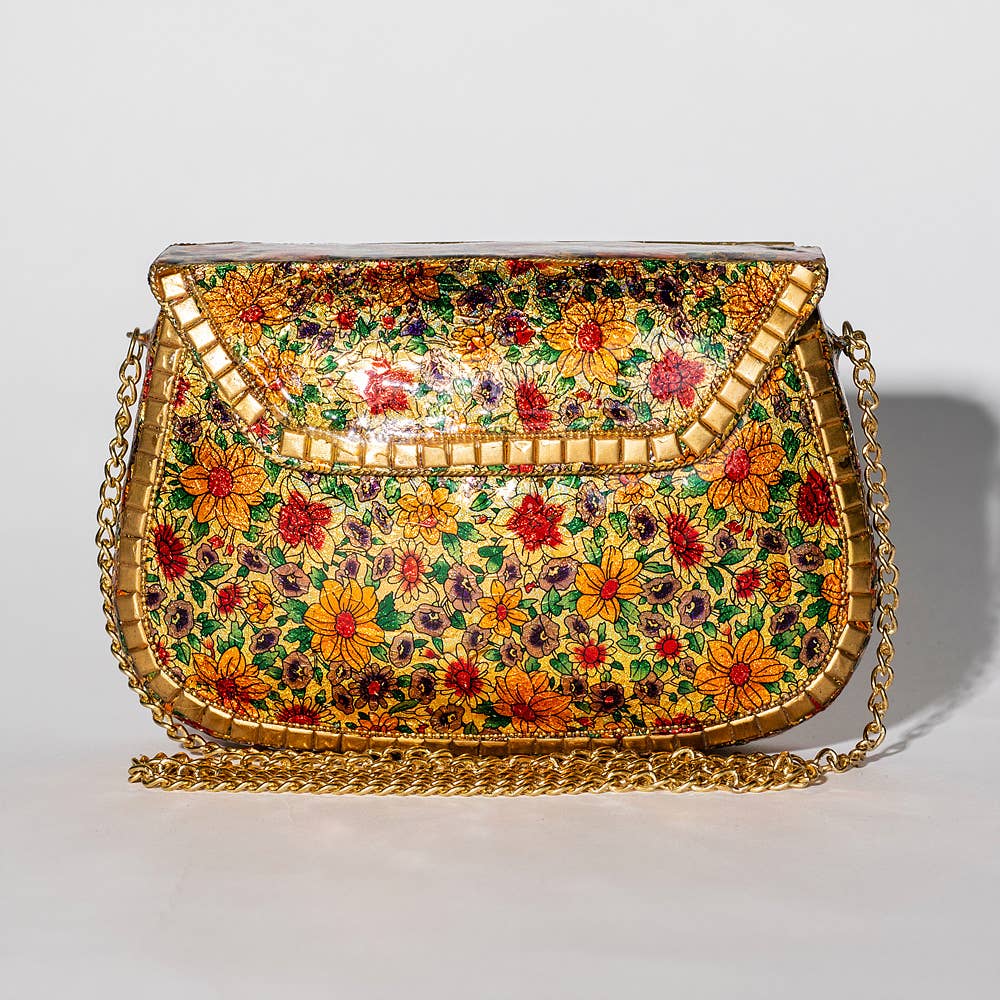 Gypsie Jane - Bohemian vintage metal purse: MULTI / ONESIZE