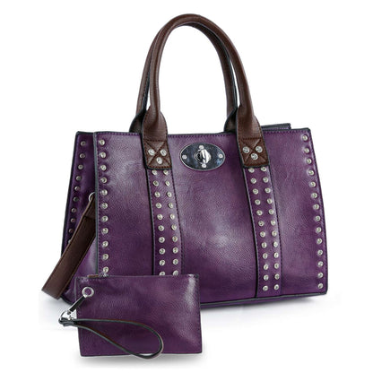 Handbag Express - Accessorized Twist-Lock Handbag