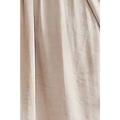 Naked Zebra - Cord Keyhole Sleeveless Top