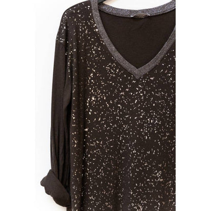 Look Mode Usa OUTLET - Shimmer Long Sleeve Shirt