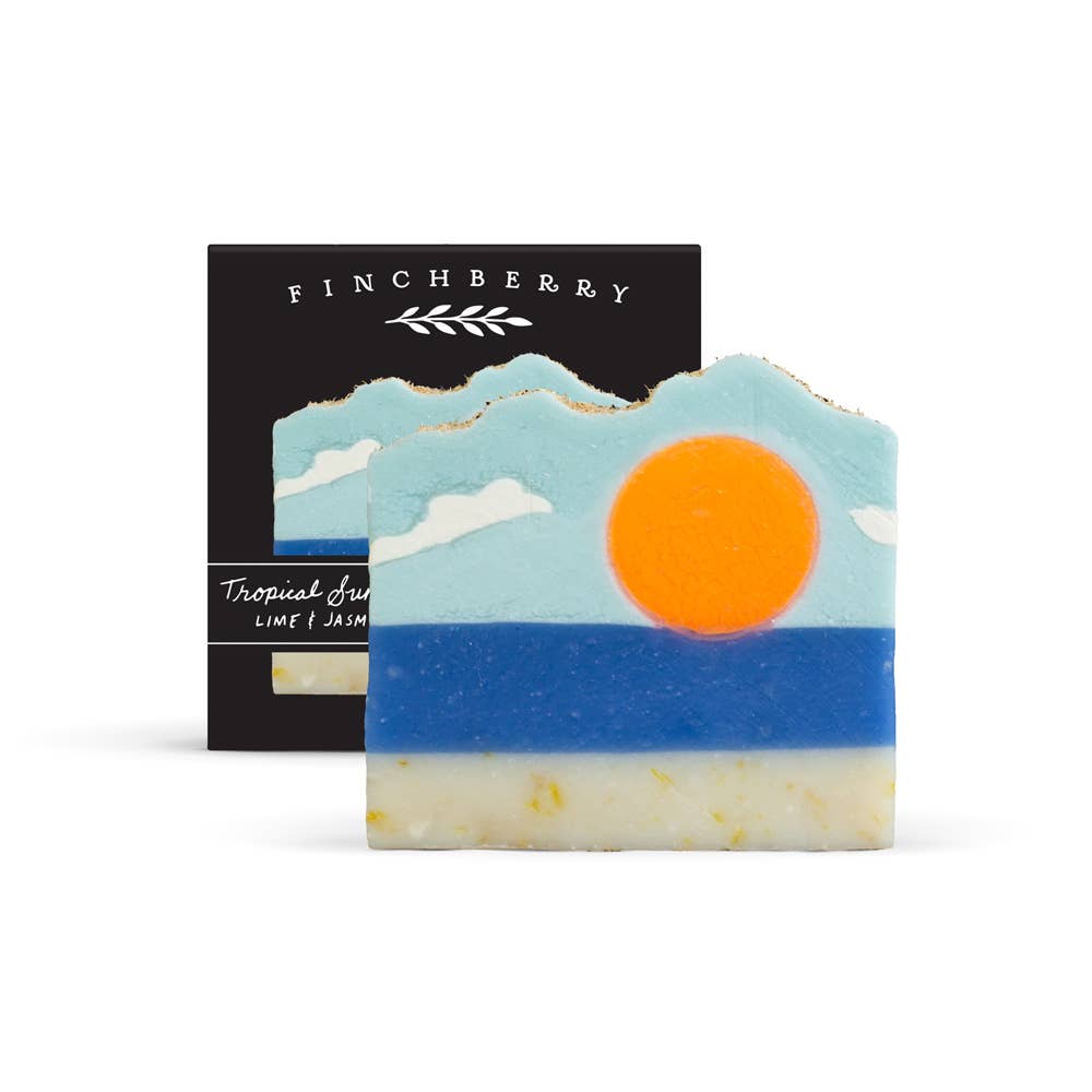 FinchBerry - Tropical Sunshine Vegan-friendly Gluten-free Boxed Soap