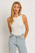 LE LIS - ROUND NECK SLEEVELESS BODYSUIT