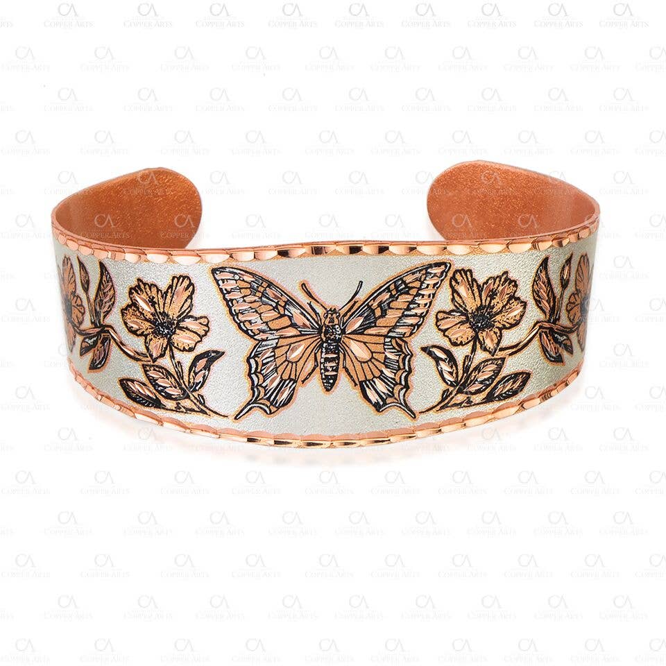 COPPER ARTS INC. -  Butterfly Bracelet