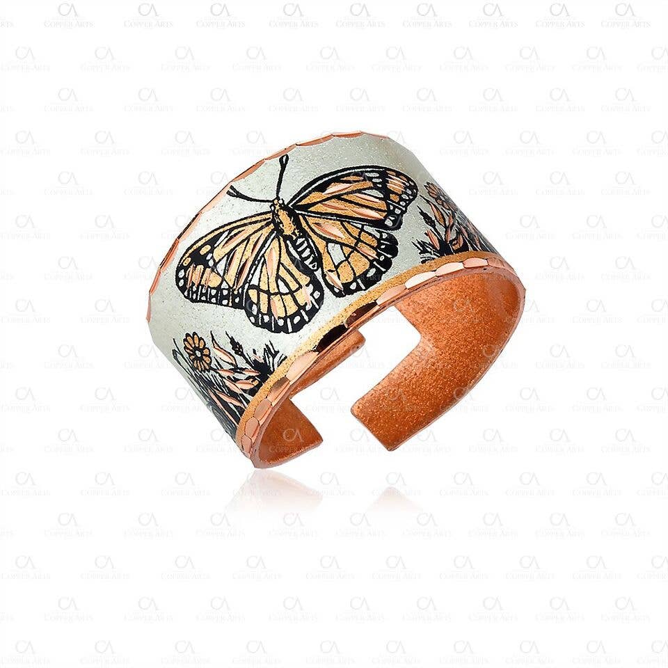 COPPER ARTS INC. - Butterfly Adjustable Ring