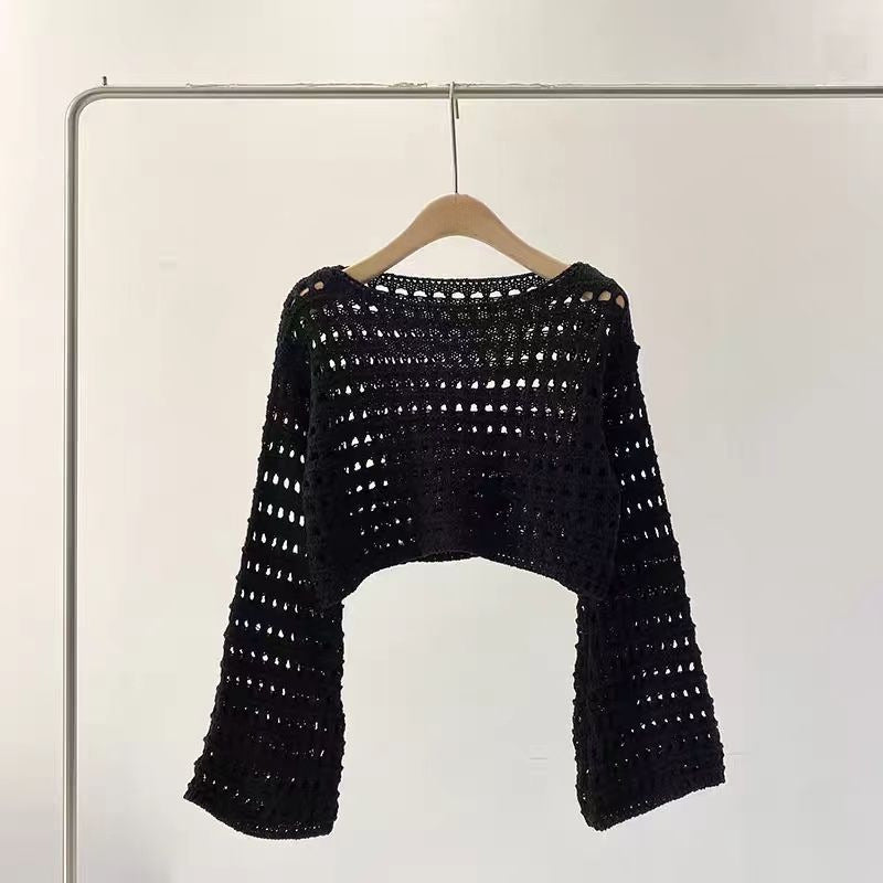 Whimsy-Crop Sweater