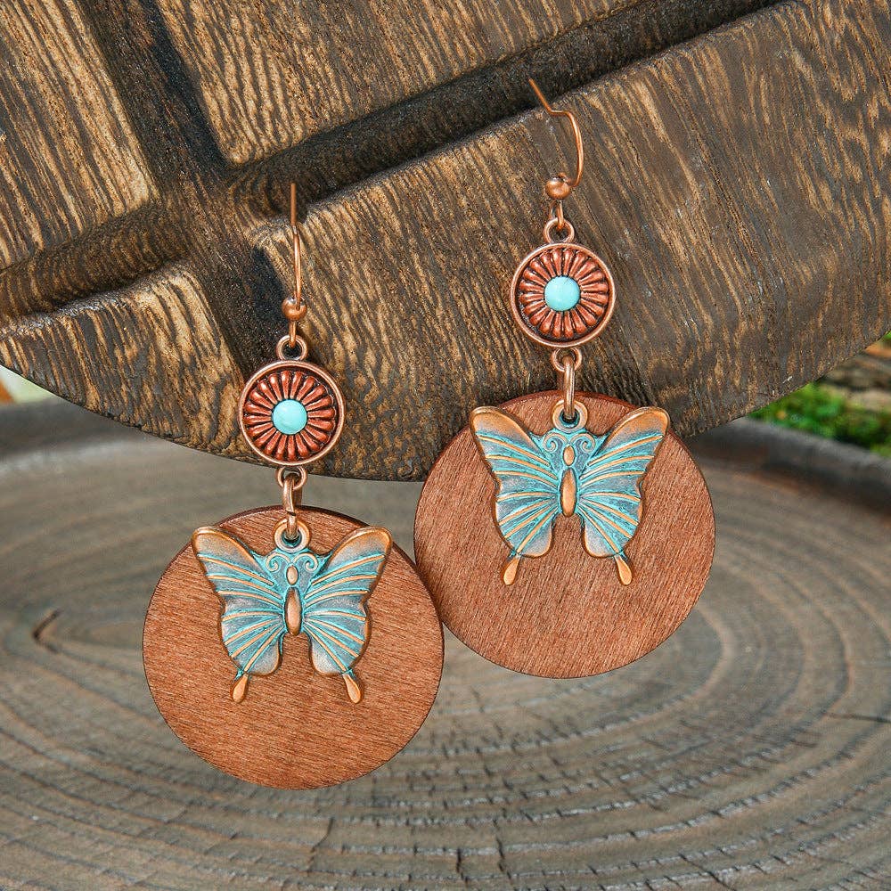 The Sweetpea Boutique - Bohemian Style Vintage Brown Earrings (20 pair to choose from)