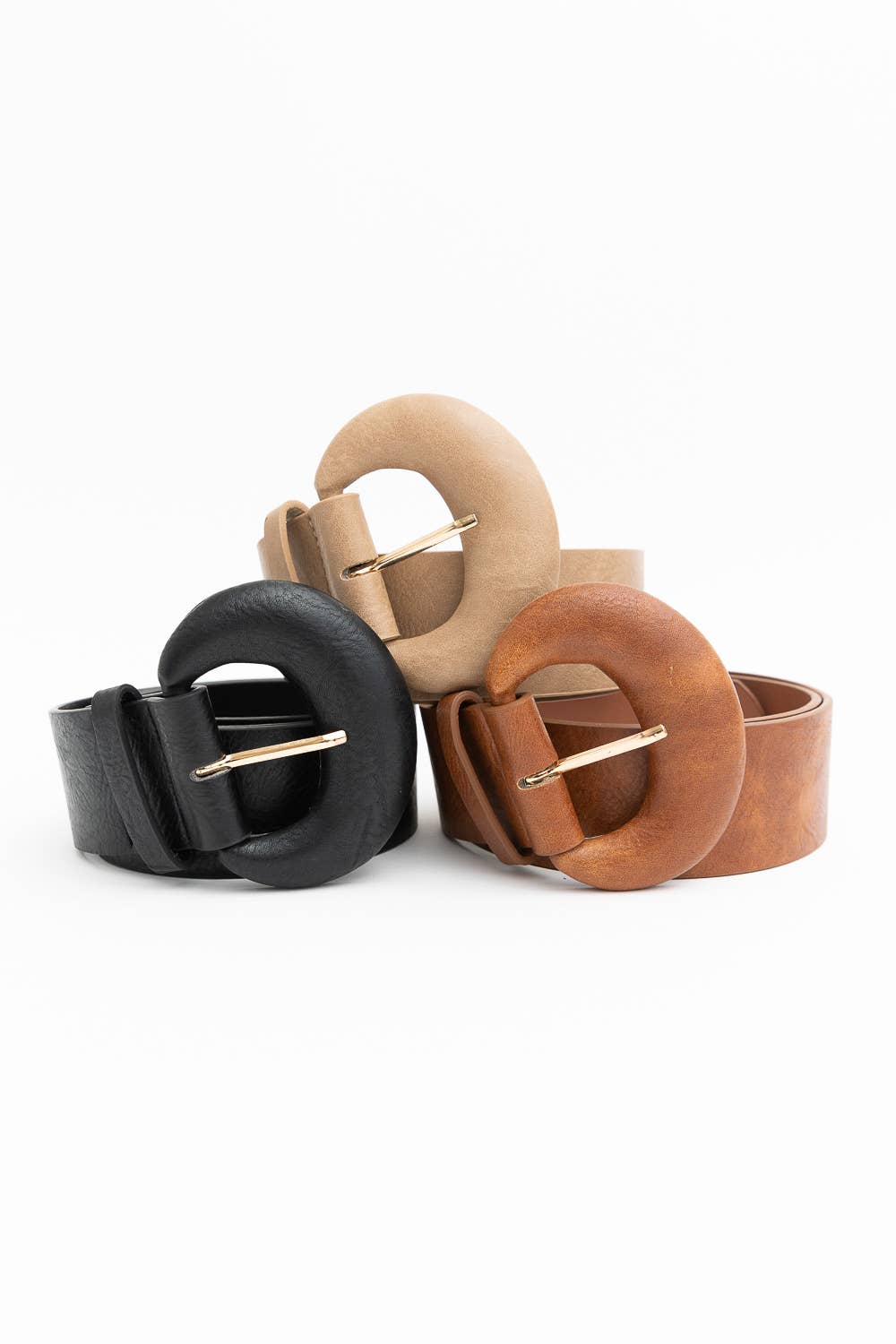Leto Accessories - D Ring Style Weathered Leather Belt