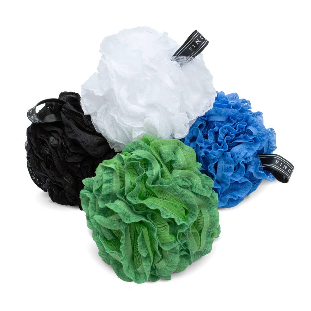 FinchBerry -  Extra Poofy Gentle Exfoliating Bold Loofah Mixed Set
