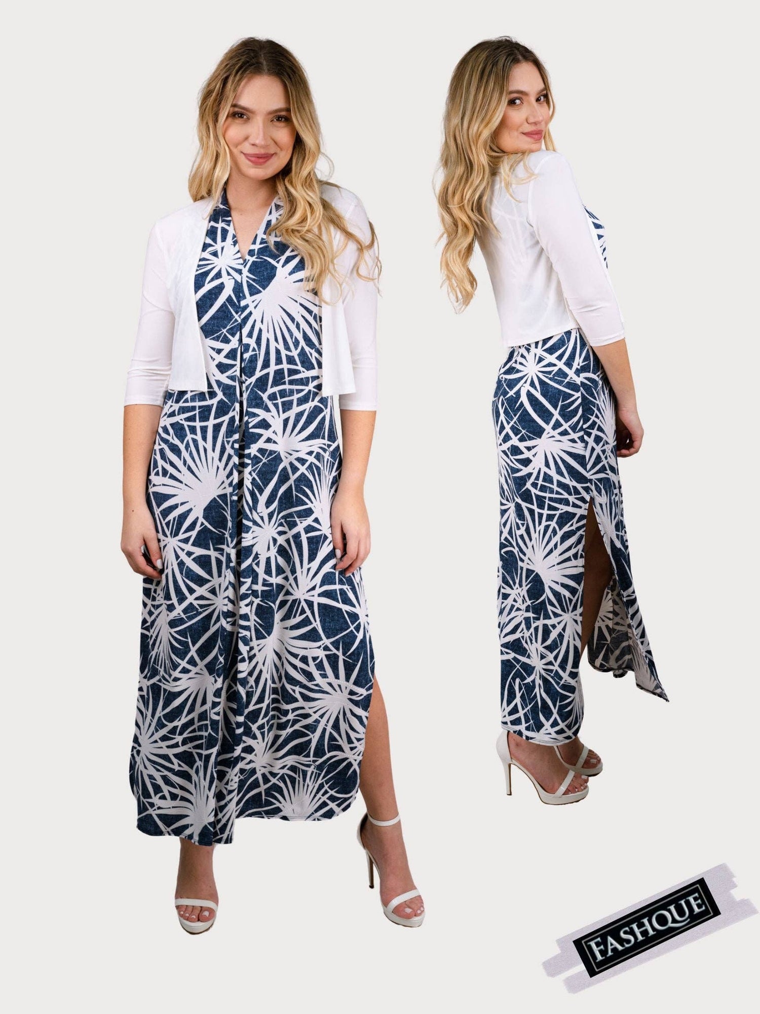Fashque Designs - Bolero with 3/4 Sleeves - T360