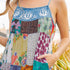 Young Threads - Patchwork Babydoll Spaghetti Dress