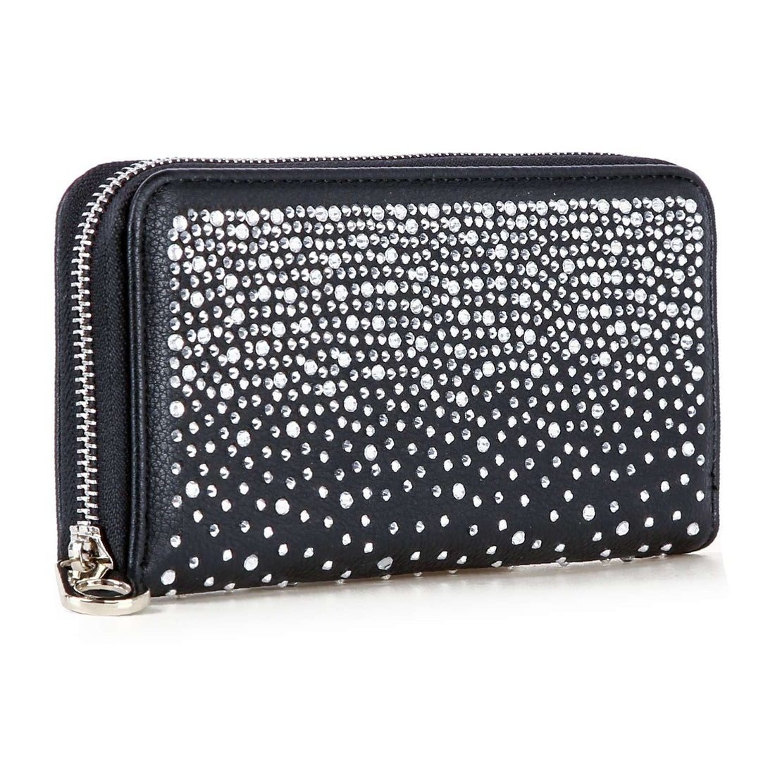 Handbag Express - Glamorous Rhinestone Design Accordion Wallet