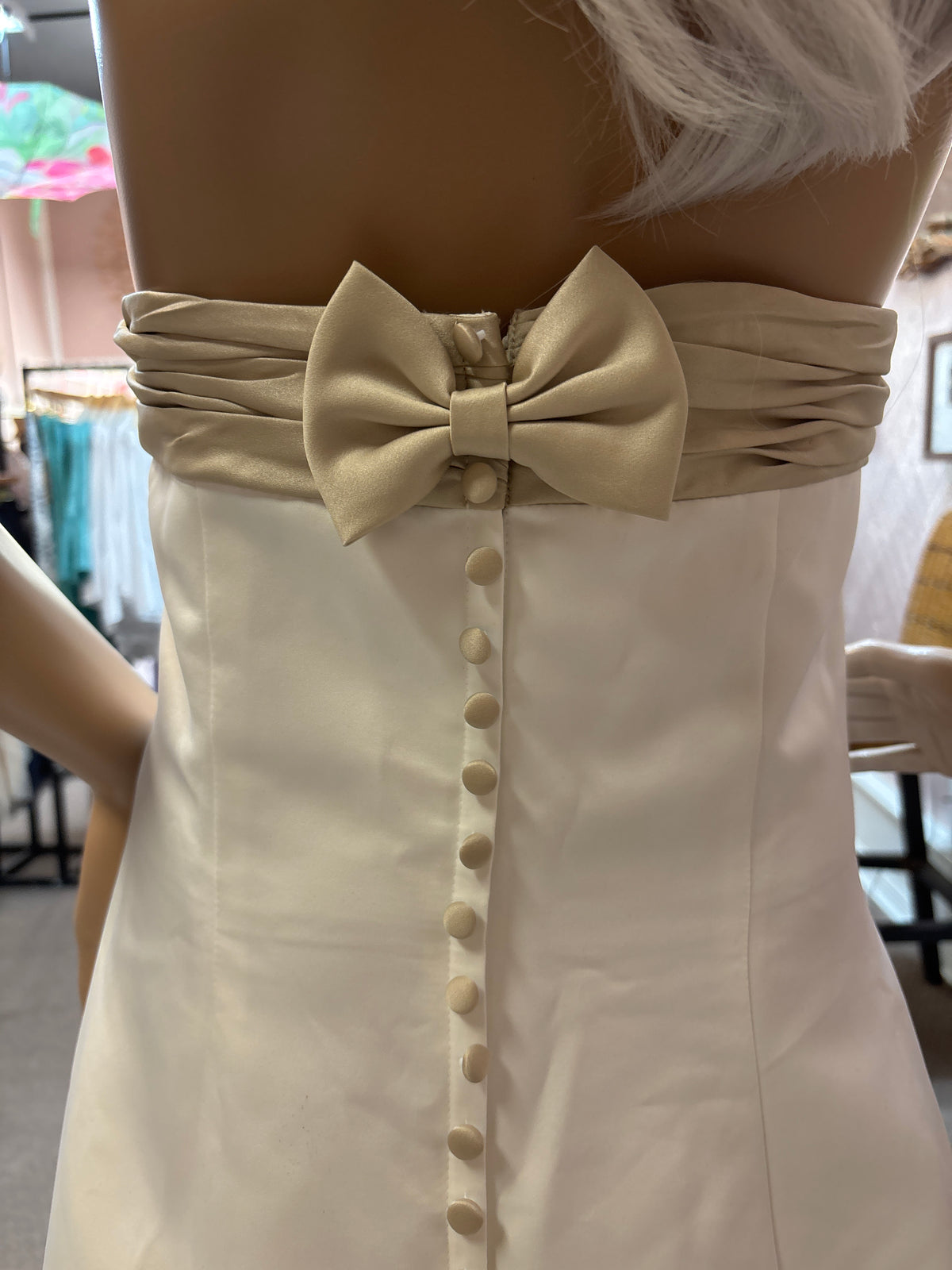 Forever Yours-Gold and Ivory Bridal Gown