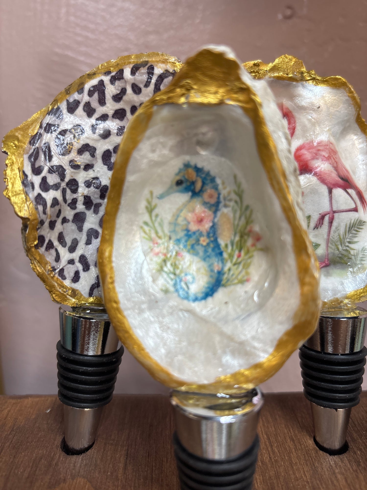 Decoupage Wine Stopper